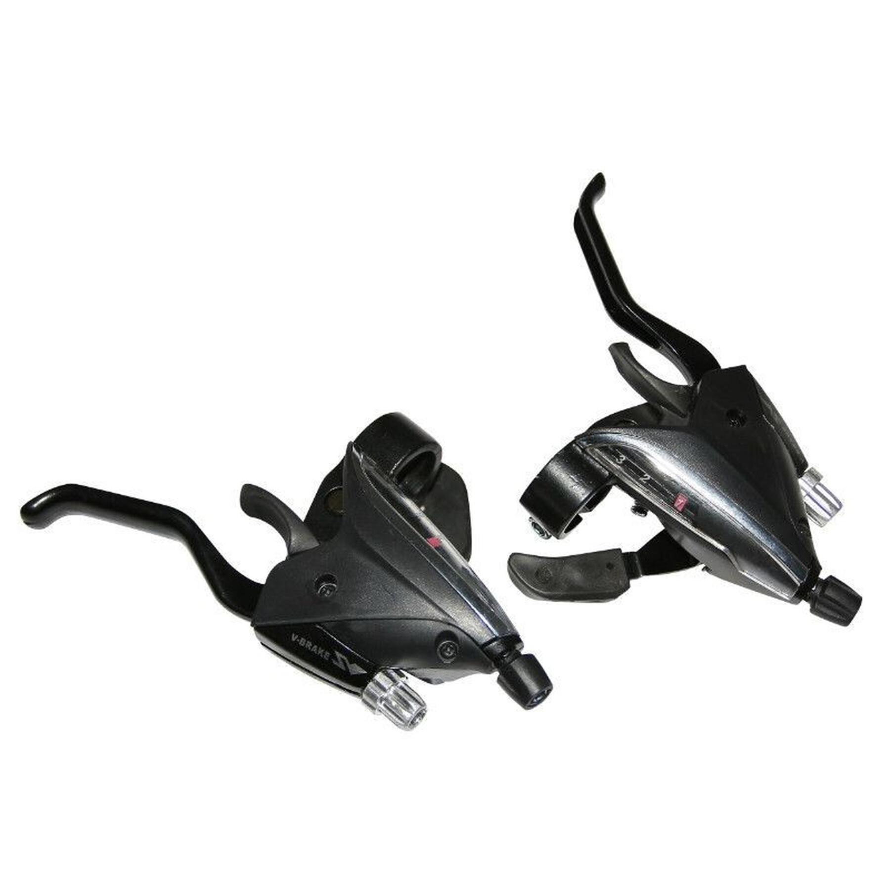 Para aluminiowych dźwigni rowerowych azera do hamulców kompatybilnych z shimano P2R V-Brake
