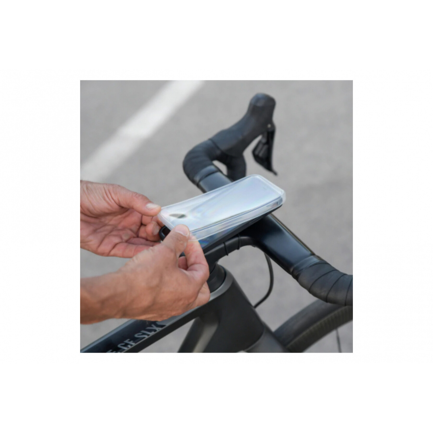 Uchwyt na telefon + etui SP Connect Bike Bundle (hw mate 20 pro)