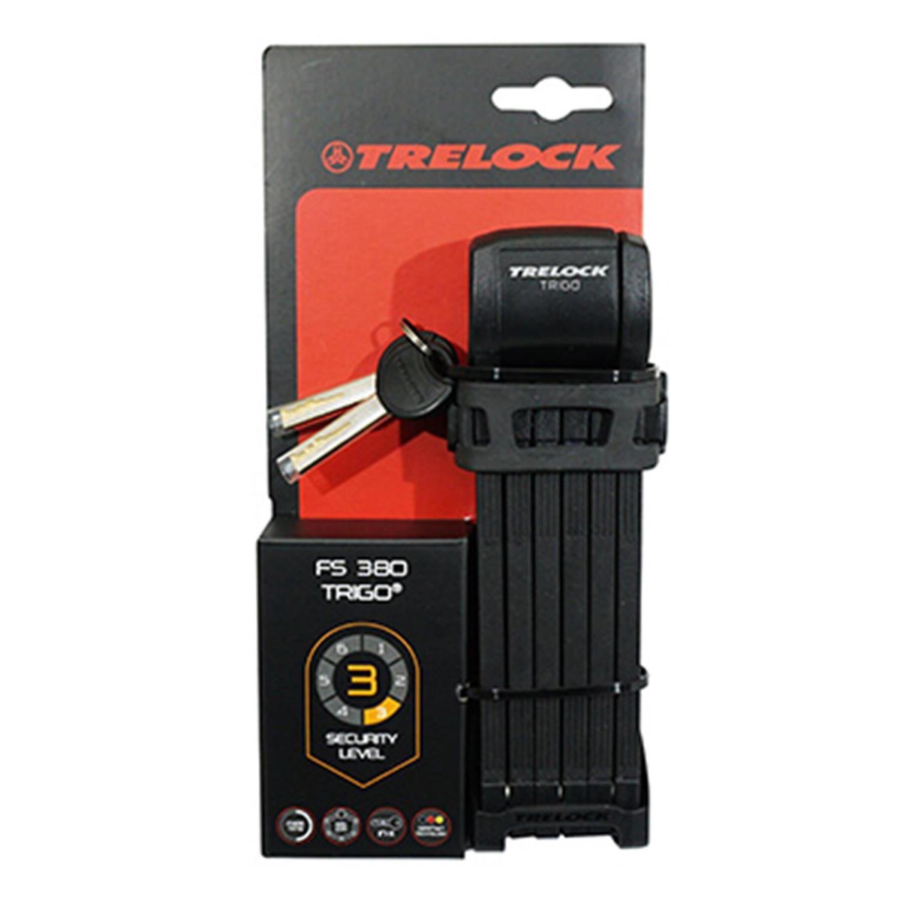 Miękki zamek składany Trelock Trigo + support FS300 85 cm