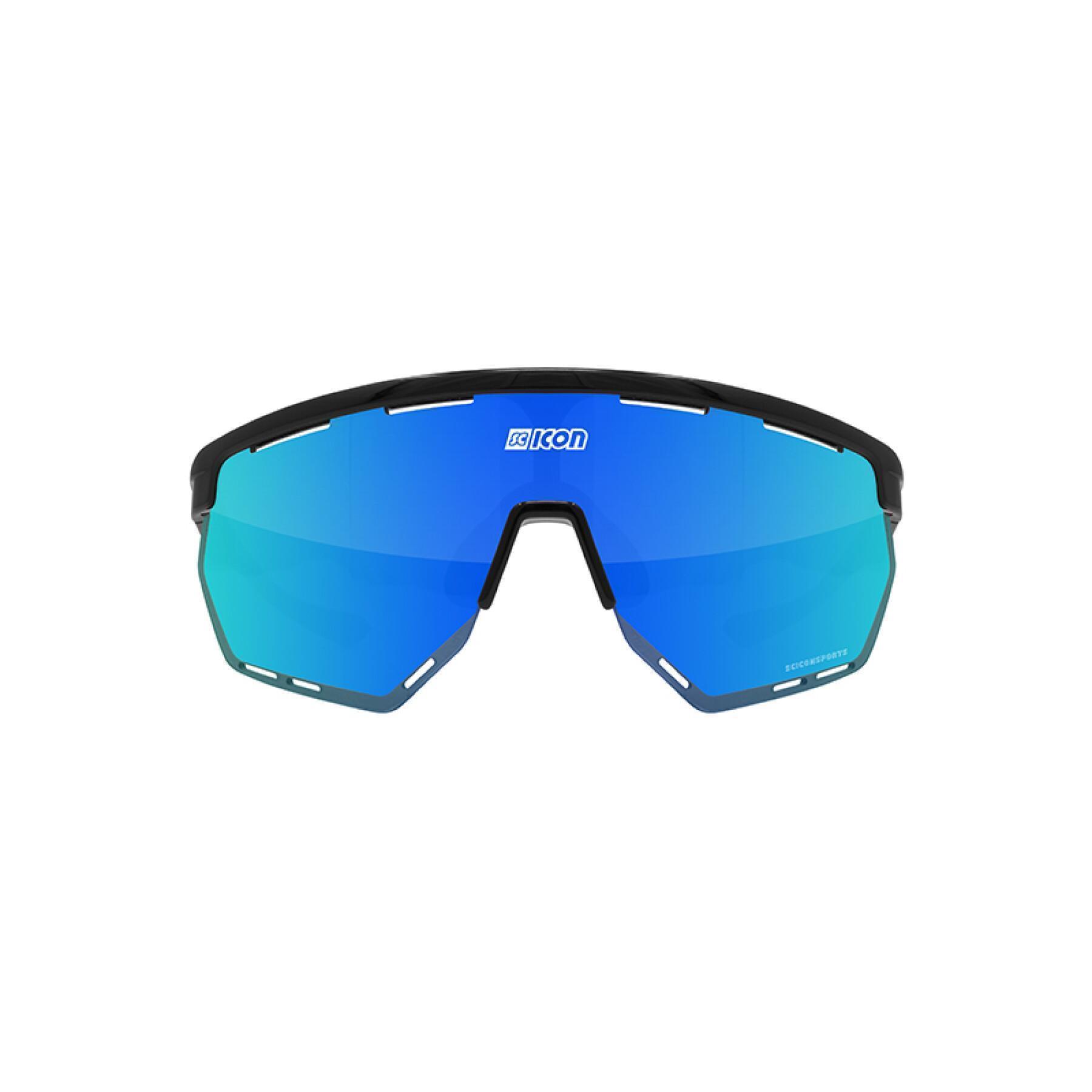 Okulary Scicon aerowing scnpp verre multi-reflet bleues