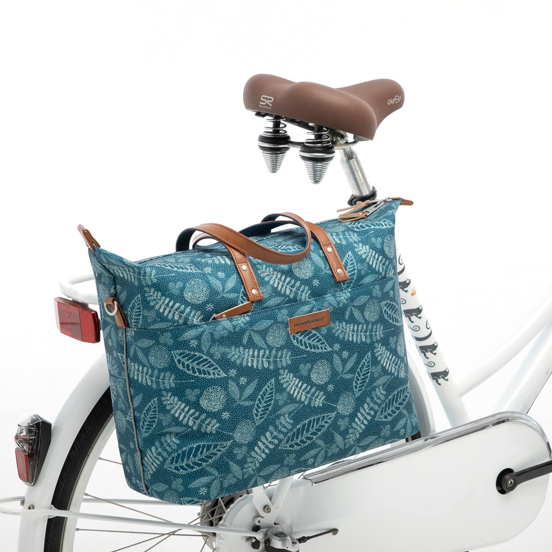 Odblaskowa poliestrowa wodoodporna torba na bagażnik rowerowy New Looxs Tendo