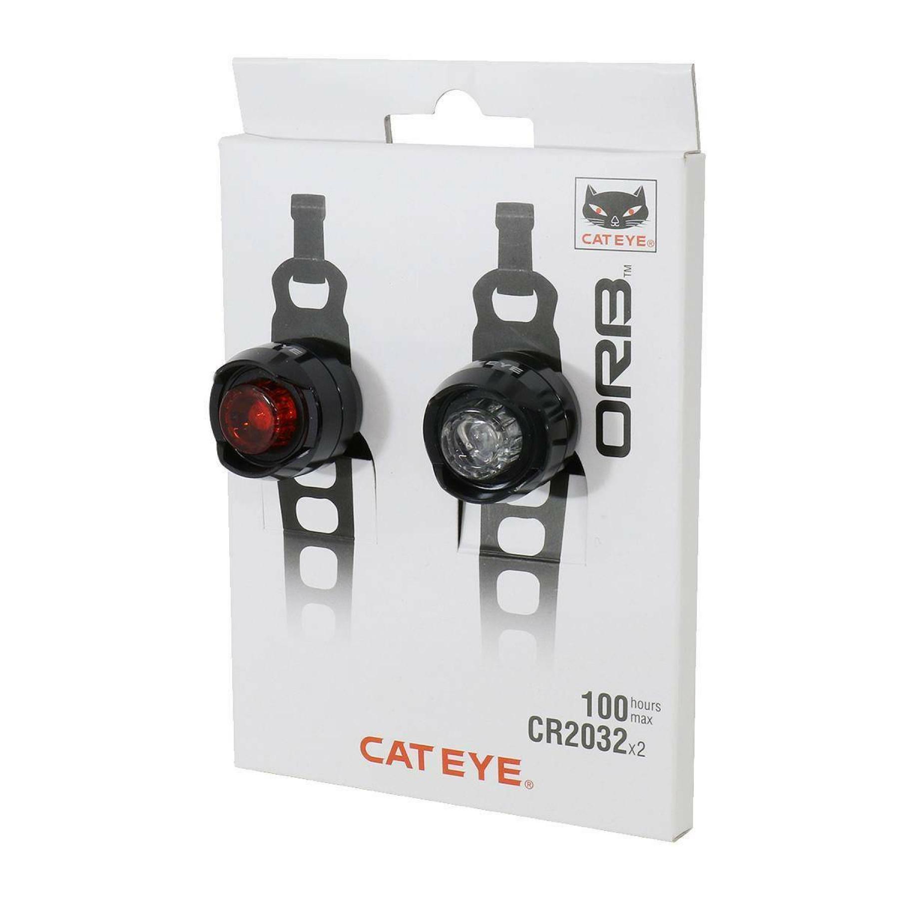 oświetlenie Cateye Orb rechargeable avant/arrière