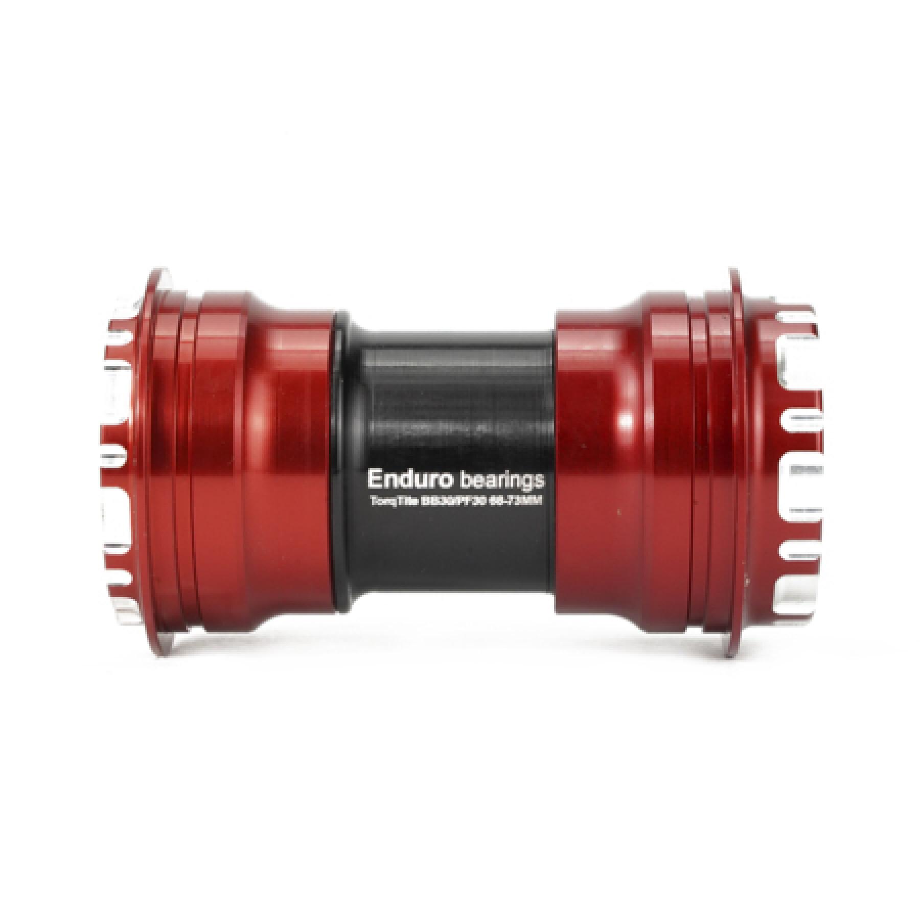 Wspornik dolny Enduro Bearings TorqTite BB A/C SS-PF30A-24mm / GXP-Red