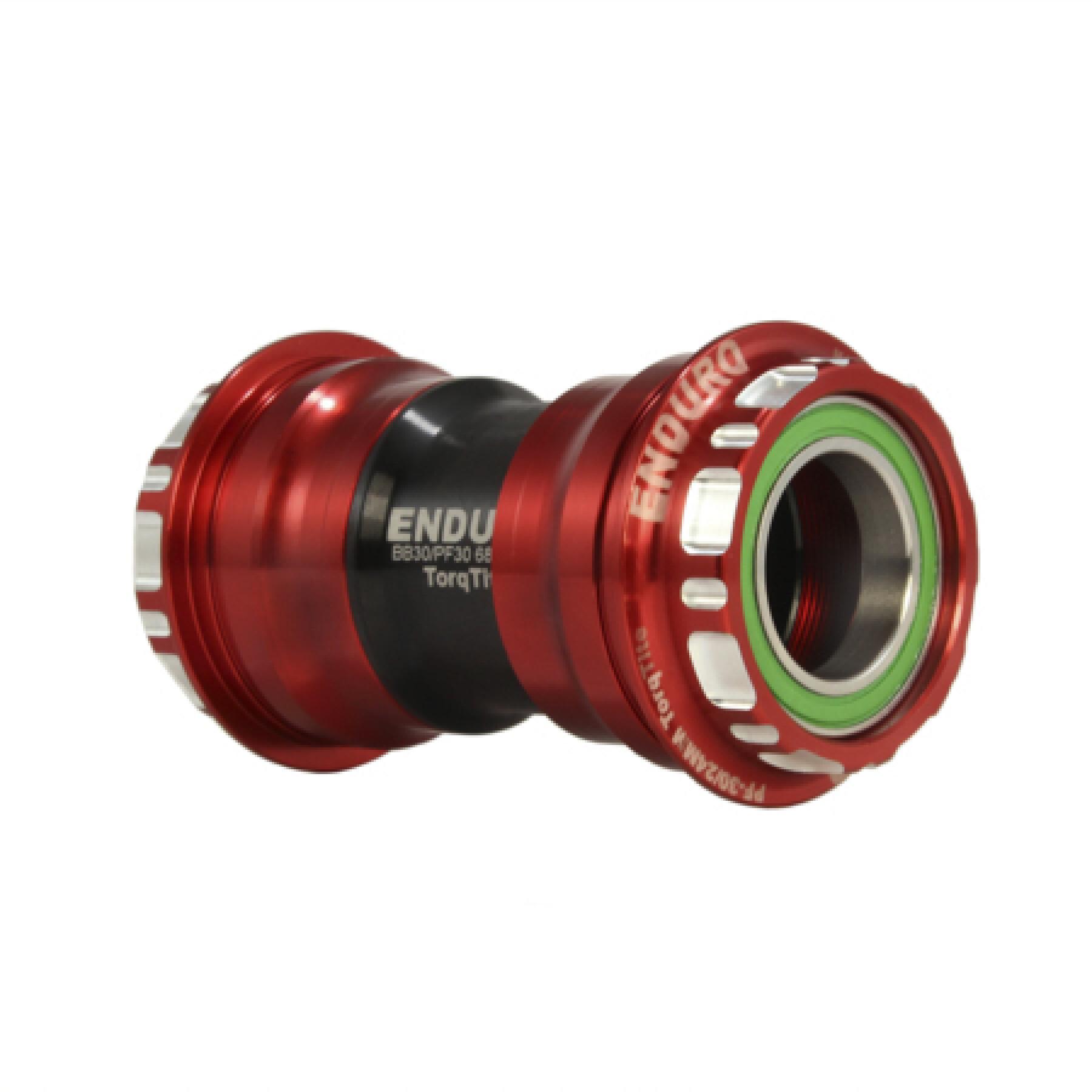 Wspornik dolny Enduro Bearings TorqTite BB A/C SS-PF30A-24mm / GXP-Red
