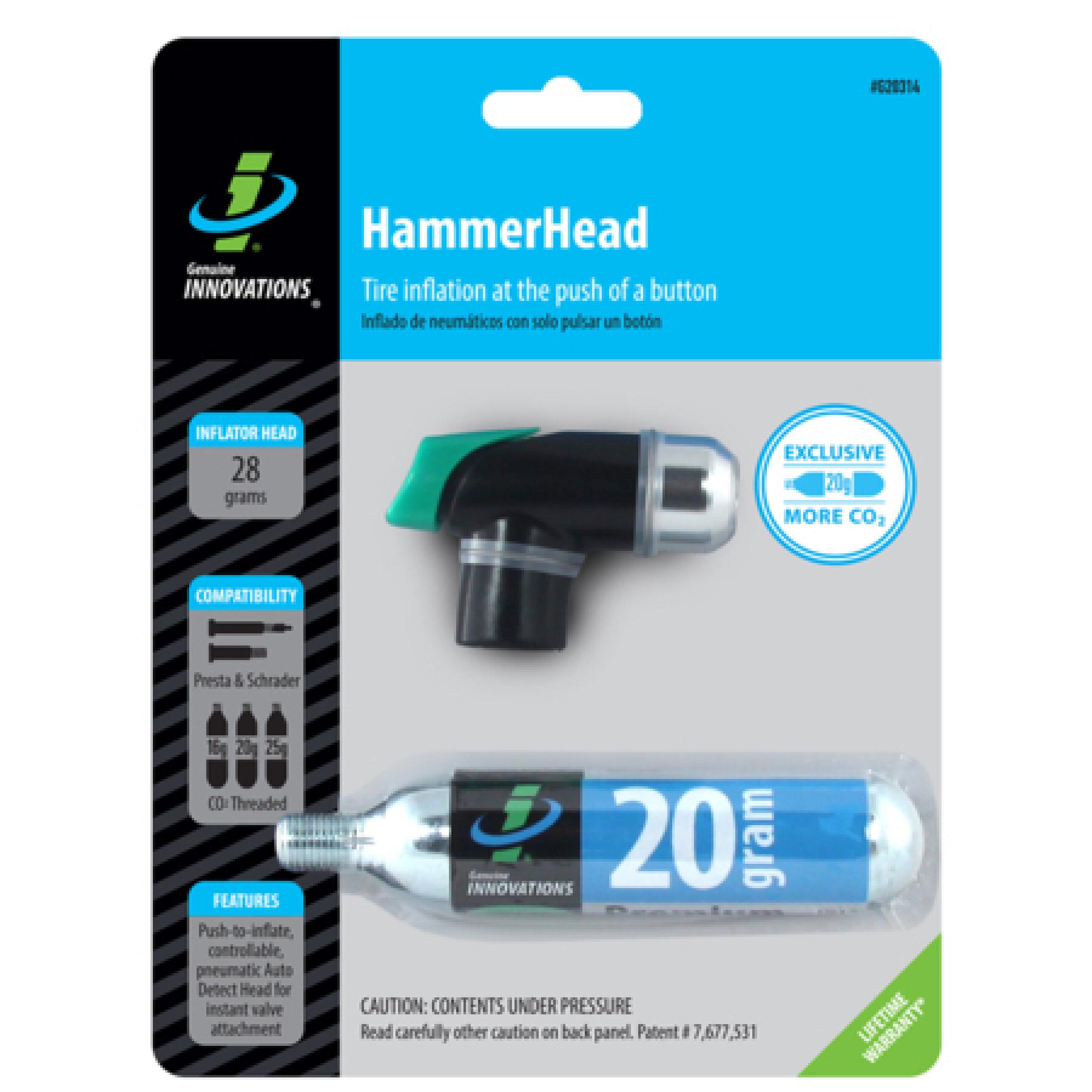 Głowica pompy Co2 Innovations HammerHead 20gr