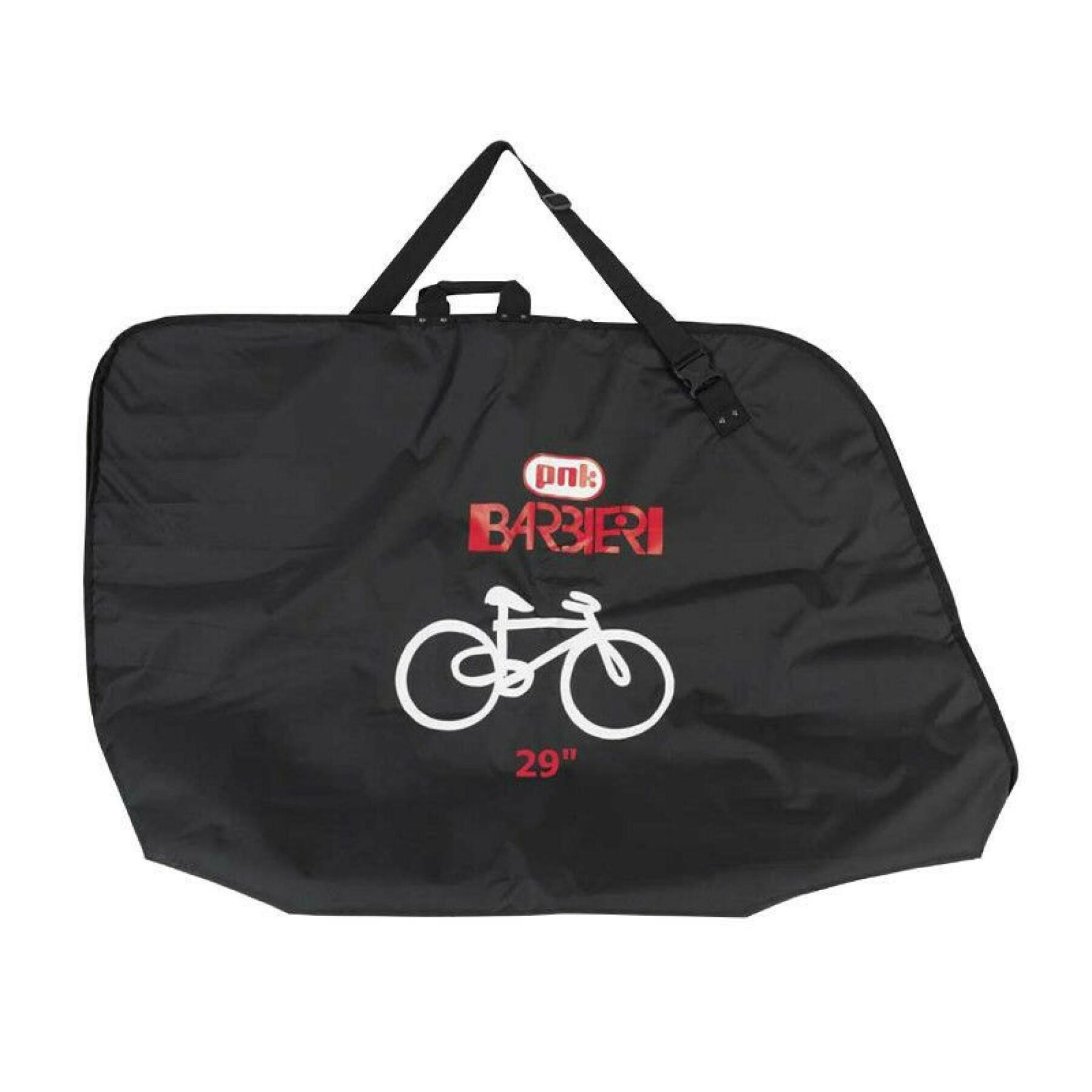 Płócienna torba rowerowa z 2 kieszeniami na koła P2R lg150 x l20 x h108 - 320l