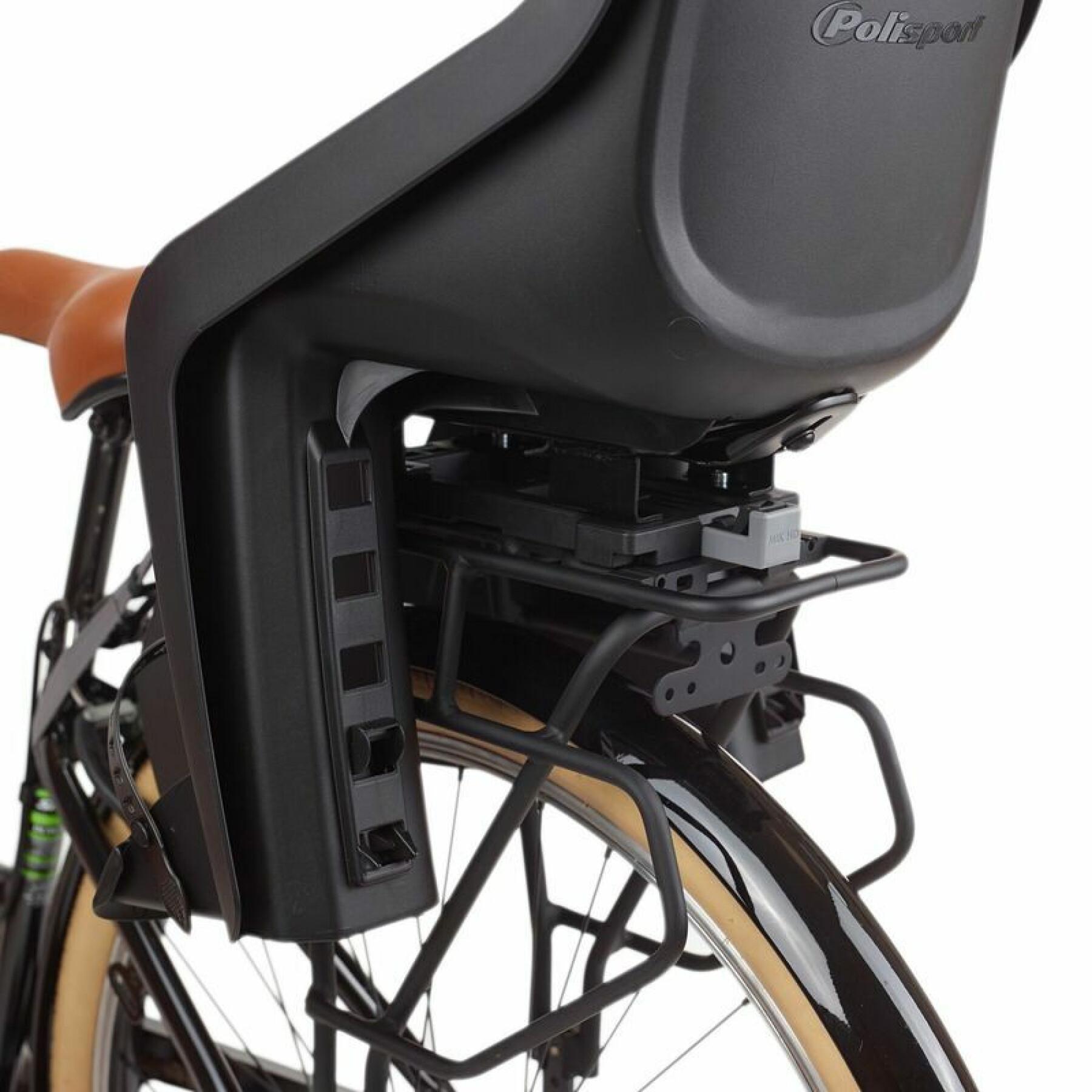 Tylny fotelik rowerowy z mocowaniem do uchwytu dziecięcego Polisport Bubbly Maxi