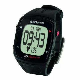 10 funkcji zegarka cardio, w tym dystans i prędkość gps Sigma iD.Run HR