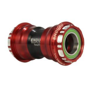 Wspornik dolny Enduro Bearings TorqTite BB A/C SS-PF30-24mm-Red