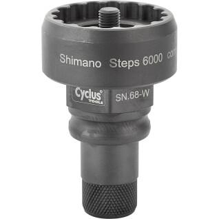 Narzędzie pro nakrętka demontażowa Cyclus pour vae shimano steps 6000 compatible avec l'outil snap.in 179967 ou clé 32mm