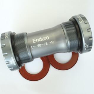 Łożyska Enduro Bearings External BB Mountain-Shimano-Silver-Ceramic Hybrid