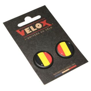 Zestaw 2 nakładek na kierownicę do rowerów szosowych Velox Doming Belgique
