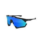 Okulary Scicon aeroshade xl scnpp verre multi-reflet bleues