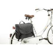 Odblaskowa poliestrowa wodoodporna torba na bagażnik rowerowy New Looxs Mondi joy