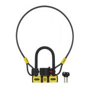 Urządzenie zabezpieczające przed kradzieżą u + kabel Auvray Bike U 82X147 C. 100 D8